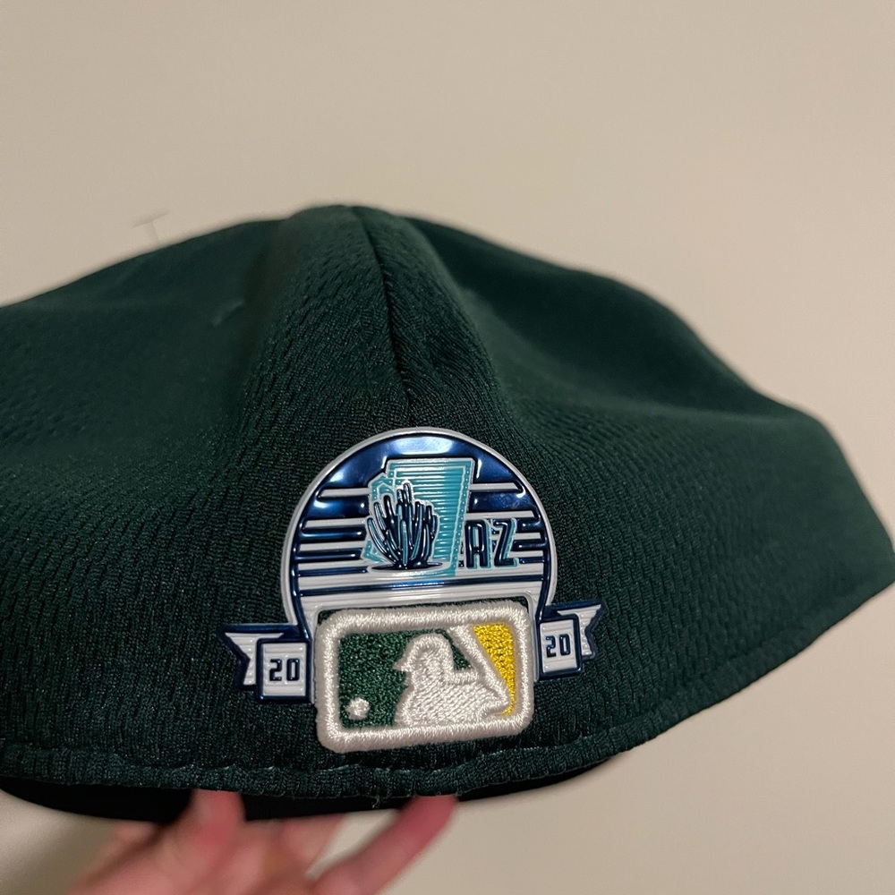 Brand New Oakland A’s Spring Training 2020 Hat New Era Size 8 - Picture 3 of 5